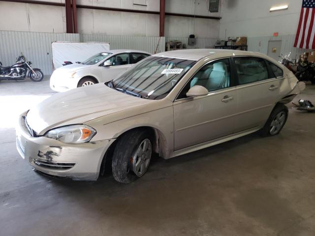 2G1WT57K791168282 - 2009 CHEVROLET IMPALA 1LT TAN photo 1