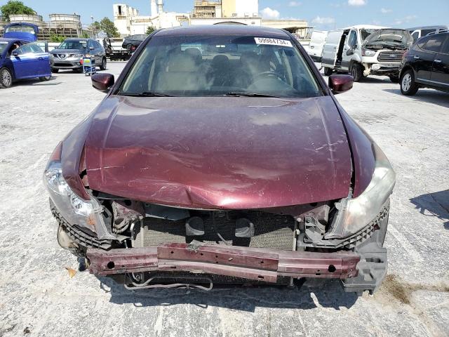 1HGCP2F80BA079041 - 2011 HONDA ACCORD EXL MAROON photo 5