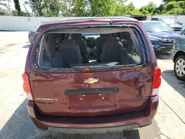 1GNDV23147D186297 - 2007 CHEVROLET UPLANDER LS 勃艮第红 照片 6