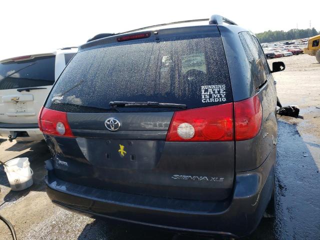 5TDZK22C08S132897 - 2008 TOYOTA SIENNA XLE BLUE photo 9