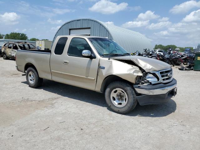 1FTZX1724YKA44874 - 2000 FORD F-150 BEIGE photo 4