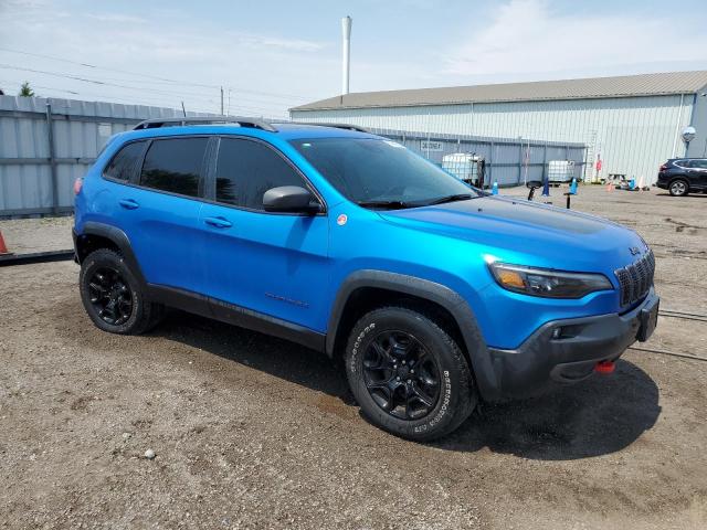 1C4PJMBX9KD112904 - 2019 JEEP CHEROKEE TRAILHAWK ლურჯი ფოტო 4
