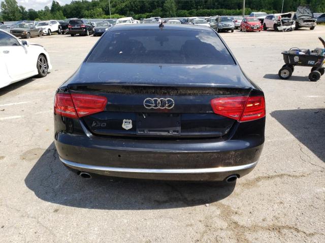 WAURGAFD0DN013646 - 2013 AUDI A8 L QUATTRO BLACK photo 6