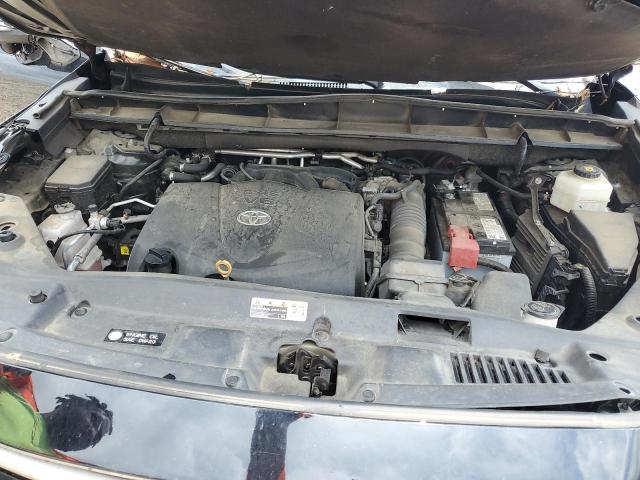 5TDGZRAH2MS521284 - 2021 TOYOTA HIGHLANDER XLE BLACK photo 12
