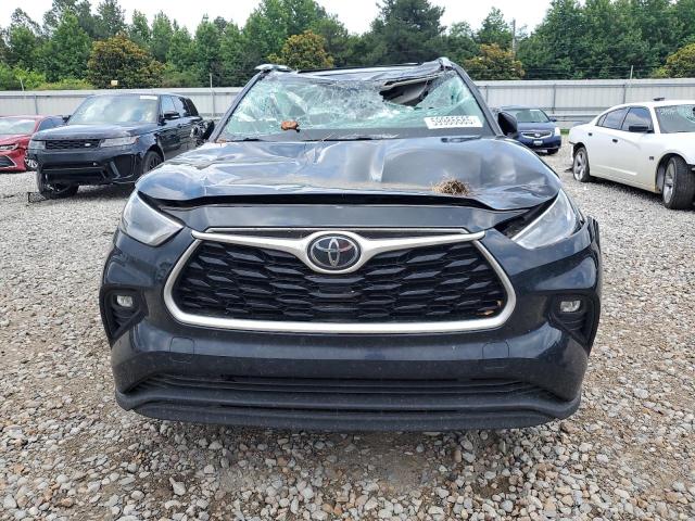 5TDGZRAH2MS521284 - 2021 TOYOTA HIGHLANDER XLE BLACK photo 5