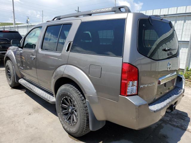5N1AR18W86C647273 - 2006 NISSAN PATHFINDER LE BROWN photo 2