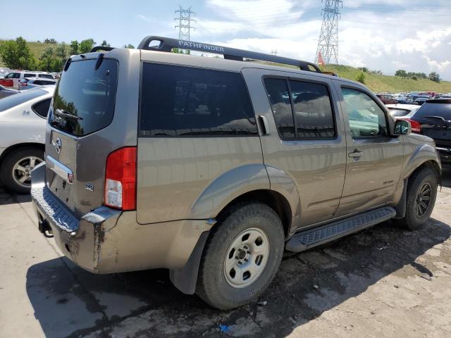 5N1AR18W86C647273 - 2006 NISSAN PATHFINDER LE BROWN photo 3
