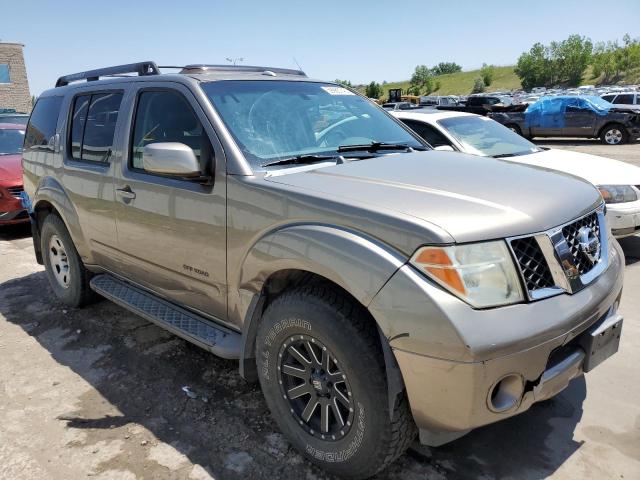 5N1AR18W86C647273 - 2006 NISSAN PATHFINDER LE BROWN photo 4