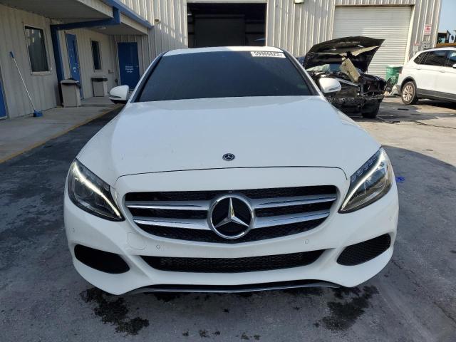 55SWF4HB7JU258927 - 2018 MERCEDES-BENZ C 350E WHITE photo 5