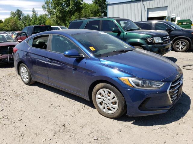 5NPD74LF2HH090416 - 2017 HYUNDAI ELANTRA SE BLUE photo 4