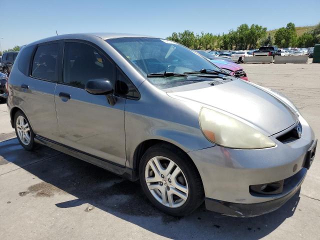 JHMGD37647S046698 - 2007 HONDA FIT S ვერცხლისფერი ფოტო 4