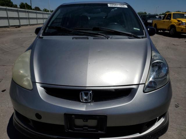 JHMGD37647S046698 - 2007 HONDA FIT S ვერცხლისფერი ფოტო 5