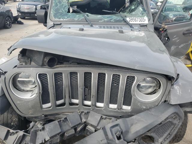 1C4HJXEGXKW583644 - 2019 JEEP WRANGLER U SAHARA GRAY photo 11