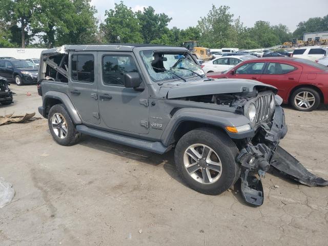 1C4HJXEGXKW583644 - 2019 JEEP WRANGLER U SAHARA GRAY photo 4