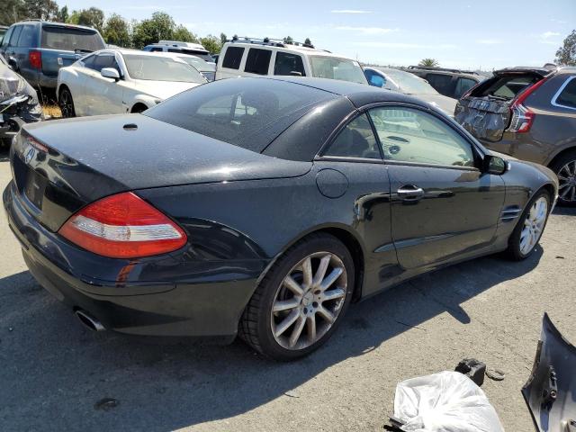 WDBSK71F77F131219 - 2007 MERCEDES-BENZ SL 550 BLACK photo 3