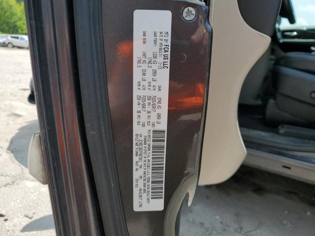 2C4RC1BG7FR673011 - 2015 CHRYSLER TOWN & COU TOURING GRAY photo 13