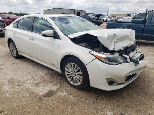 4T1BD1EB3EU027718 - 2014 TOYOTA AVALON HYBRID WHITE photo 4