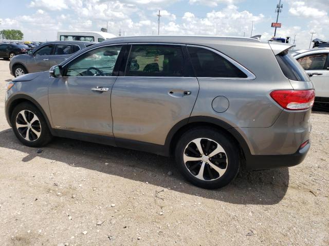 5XYPHDA54HG304477 - 2017 KIA SORENTO EX GRAY photo 2