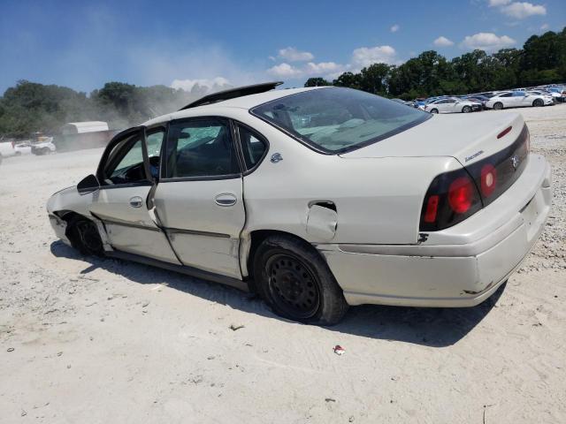 2G1WF52E749240343 - 2004 CHEVROLET IMPALA GRAY photo 2