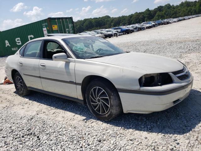 2G1WF52E749240343 - 2004 CHEVROLET IMPALA GRAY photo 4
