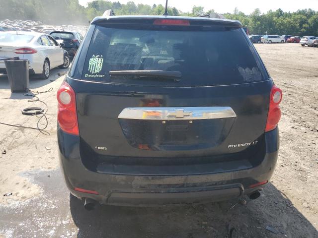 2GNFLNE50C6286129 - 2012 CHEVROLET EQUINOX LT BLACK photo 6