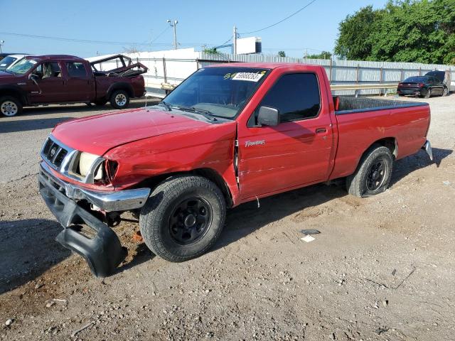 1N6DD21S1YC379647 - 2000 NISSAN FRONTIER XE RED photo 1