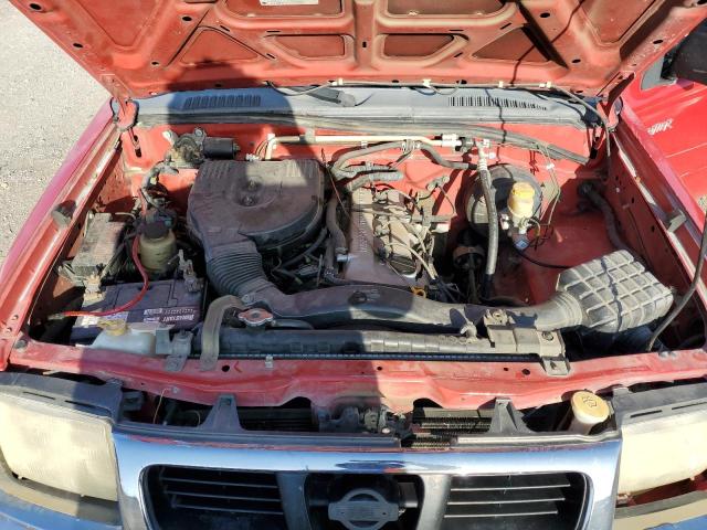 1N6DD21S1YC379647 - 2000 NISSAN FRONTIER XE RED photo 11