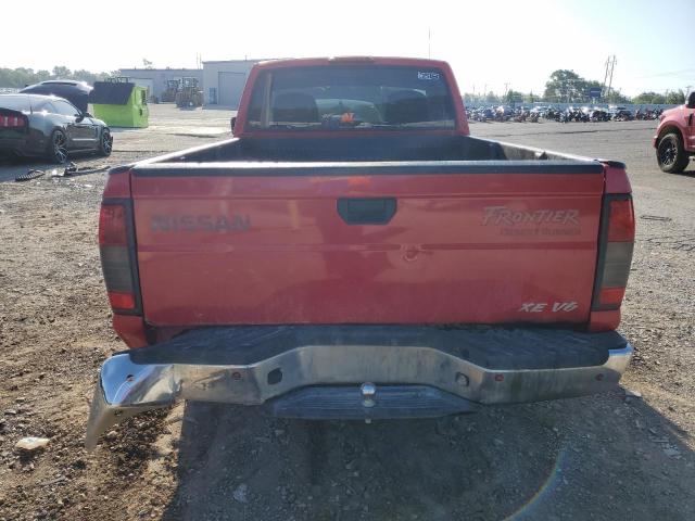 1N6DD21S1YC379647 - 2000 NISSAN FRONTIER XE RED photo 6