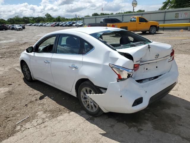 3N1AB7AP9JY320995 - 2018 NISSAN SENTRA S WHITE photo 2