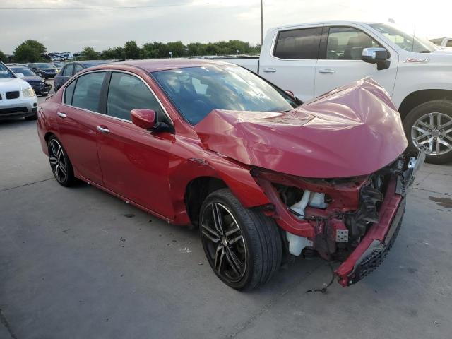 1HGCR2F10HA289645 - 2017 HONDA ACCORD SPORT SPECIAL EDITION RED photo 4