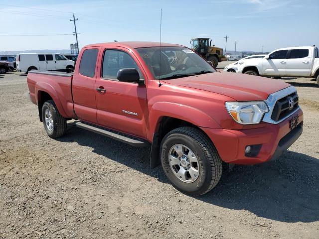 5TFTU4GN3EX057186 - 2014 TOYOTA TACOMA PRERUNNER ACCESS CAB RED photo 4