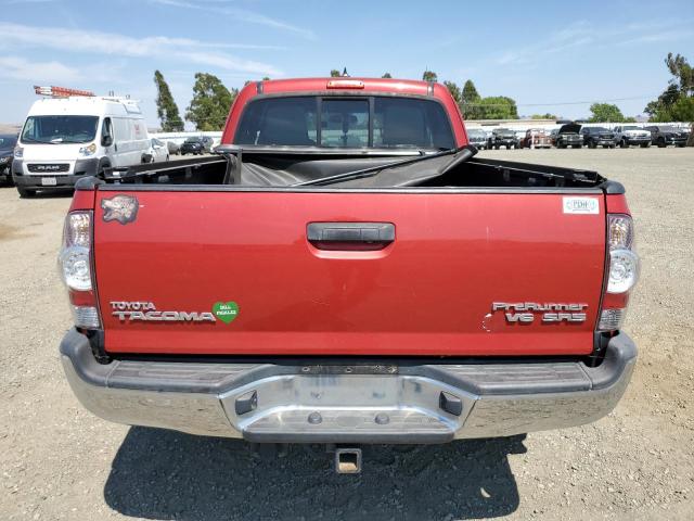 5TFTU4GN3EX057186 - 2014 TOYOTA TACOMA PRERUNNER ACCESS CAB RED photo 6