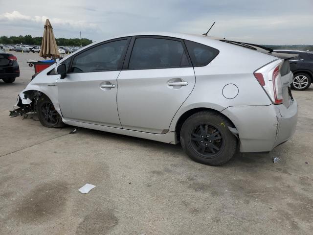 JTDKN3DU3C5533119 - 2012 TOYOTA PRIUS SILVER photo 2