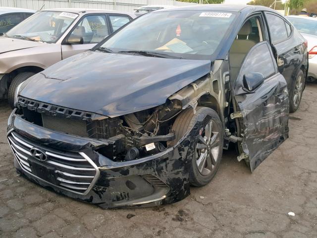 5NPD84LF0JH220597 - 2018 HYUNDAI ELANTRA SEL  photo 2