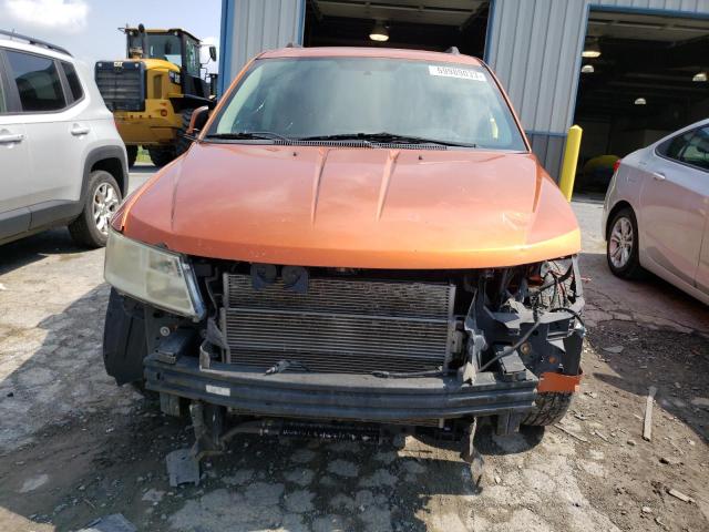 3D4PG1FG2BT513943 - 2011 DODGE JOURNEY MAINSTREET ORANGE photo 5