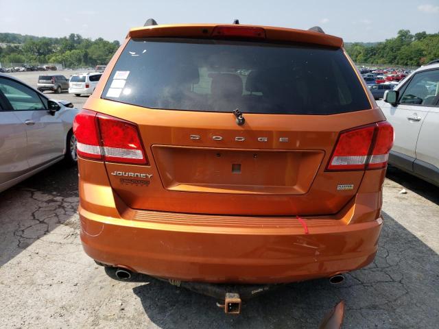 3D4PG1FG2BT513943 - 2011 DODGE JOURNEY MAINSTREET ORANGE photo 6