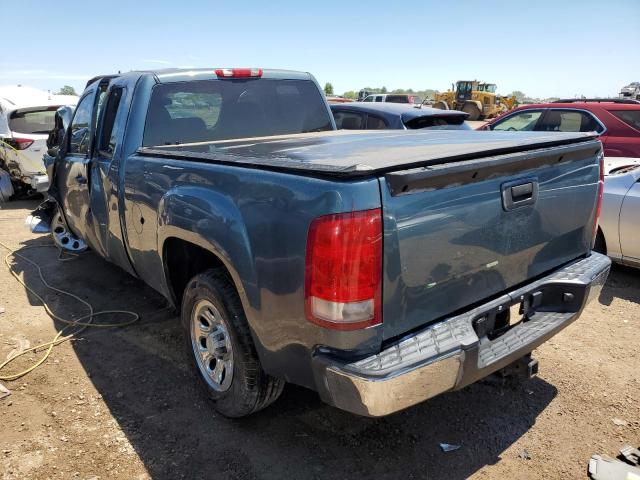 1GTEC19J48Z260438 - 2008 GMC SIERRA C1500 BLUE photo 2