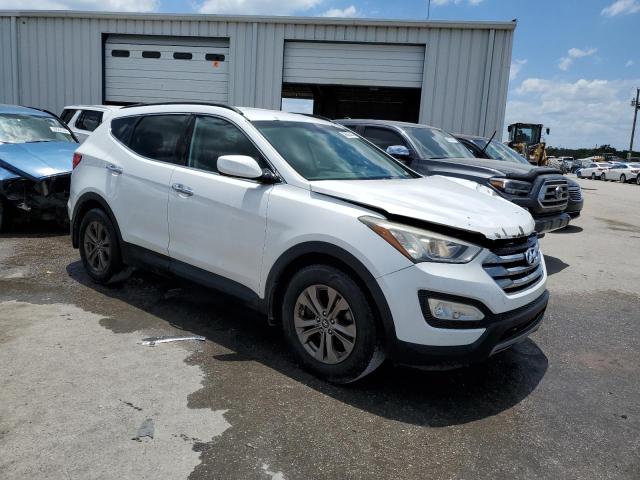 5XYZU3LB7EG133611 - 2014 HYUNDAI SANTA FE S WHITE photo 4