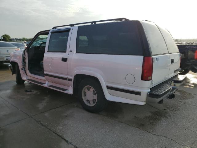 3GNEC16R8VG153826 - 1997 CHEVROLET SUBURBAN C1500 WHITE photo 2