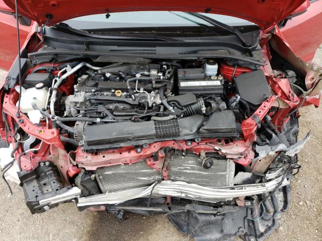 5YFB4RBE7LP007886 - 2020 TOYOTA COROLLA SE RED photo 11
