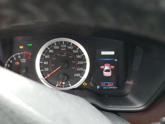 5YFB4RBE7LP007886 - 2020 TOYOTA COROLLA SE RED photo 9