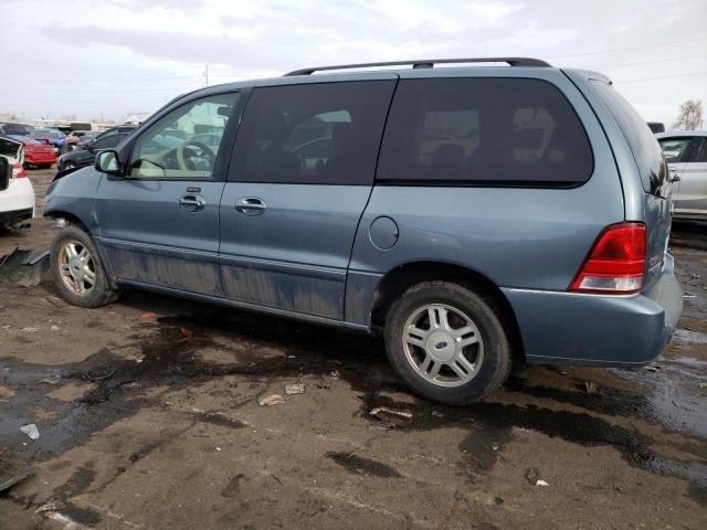 2FMDA52225BA27132 - 2005 FORD FREESTAR SEL BLUE photo 2