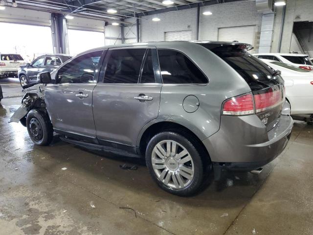 2LMDJ8JC5ABJ31365 - 2010 LINCOLN MKX GRAY photo 2