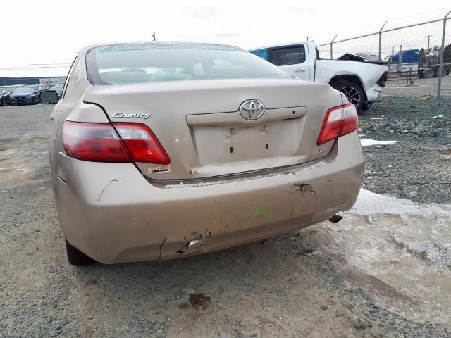 4T1BE46K47U020714 - 2007 TOYOTA CAMRY CE  photo 9