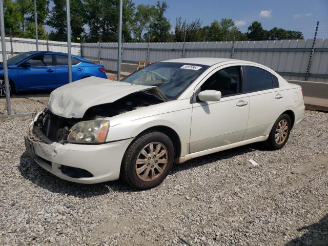 4A3AB36F99E018246 - 2009 MITSUBISHI GALANT ES WHITE photo 1