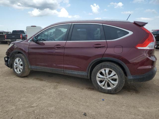 5J6RM4H75DL056194 - 2013 HONDA CR-V EXL BURGUNDY photo 2