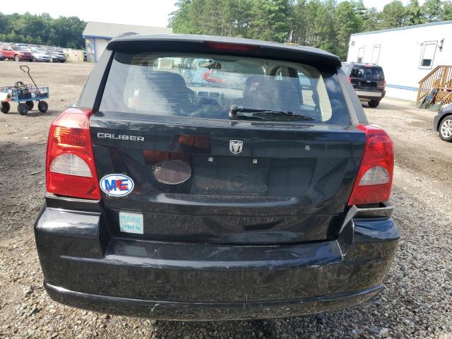 1B3HB28B57D134263 - 2007 DODGE CALIBER BLACK photo 6