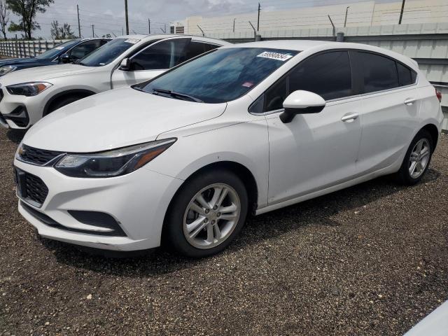 3G1BE6SM9JS606705 - 2018 CHEVROLET CRUZE LT WHITE photo 1