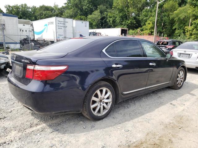 JTHGL46F075012668 - 2007 LEXUS LS 460L BLACK photo 3