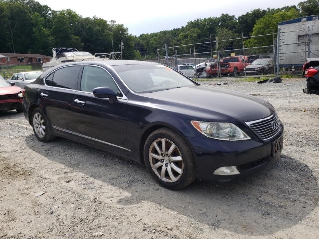 JTHGL46F075012668 - 2007 LEXUS LS 460L BLACK photo 4